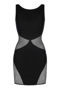 Robe Noire V-9279 Axami - Séduction Classe et Sexy - 2
