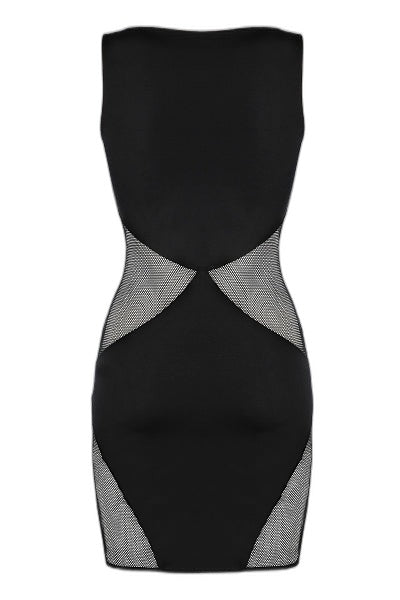 Robe Noire V-9279 Axami - Séduction Classe et Sexy - 3 | Voyage Sensuel
