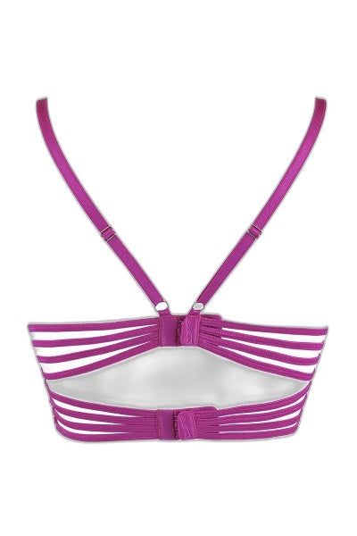 Soutien-gorge Bustier Fuchsia V-9741 Axami - 3 | Voyage Sensuel