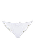 String blanc à clous dorés Axami — Séduction coquine - 4