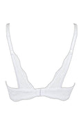 Soutien-gorge ouvert blanc V-9821 Axami — Séduction pure - 3