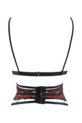 Soutien-gorge Serre-taille V-10037 Axami — Dentelle Noire - 3