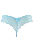 String Tanga Bleu Axami — Séduction et Dentelle - 3