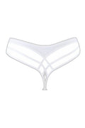 String Blanc V-10338 Axami — Séduction Dorée - 3
