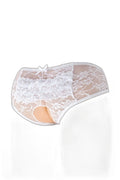 Culotte ouverte blanche Amanda – Séduction & Confort - 3