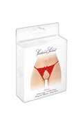 String Ficelle Ouvert Sandra Rouge – Séduction Coquine - 2