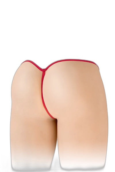 String Ficelle Ouvert Sandra Rouge – Séduction Coquine - 3 | Voyage Sensuel