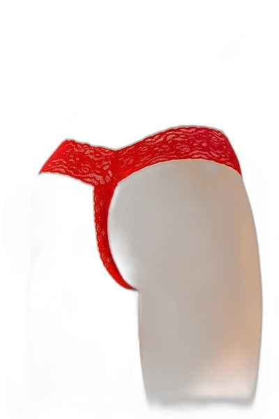 String Ouvert Anita Rouge - Séduction Assumée - 3 | Voyage Sensuel