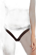 String brésilien noir Axami V-10495 – Séduction veloutée - 1