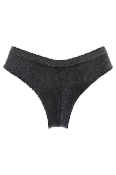 String brésilien noir Axami V-10495 – Séduction veloutée - 3 | Voyage Sensuel