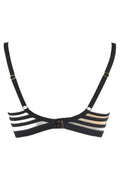 Soutien-gorge tulle noir balconnet V-10491 Axami - 3