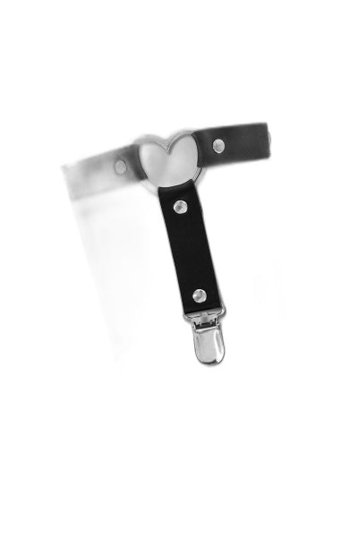 Jarretière Réglable Cœur Métallisé - Bijoux pour Toi - 2