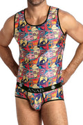 Débardeur Comics Anaïs for Men - Séduction Pop Art - 1