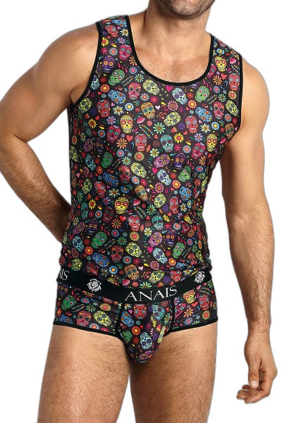 Débardeur Mexico Anaïs for Men - Séduction Imprimée - 1 | Voyage Sensuel