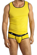 Débardeur Tokio Anaïs for Men — Séduction en Jaune - 1
