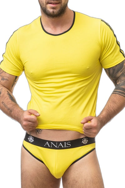 T-shirt Tokio Jaune — Lingerie Masculine Séduction - 1 | Voyage Sensuel