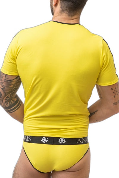 T-shirt Tokio Jaune — Lingerie Masculine Séduction - 2