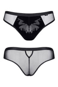 Slip Brésilien Noir Regnes — Séduction & Transparence - 2