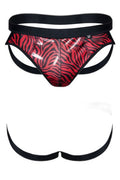 Jockstrap Tulle Zébré Regnes - Séduction Audacieuse - 2