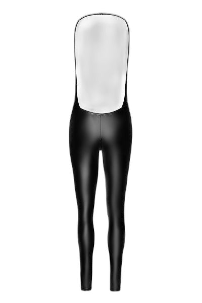 Combinaison Bijou Mirage Wetlook Noir — Séduction Totale - 3