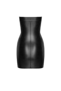 Mini robe bustier wetlook effet croco Wild F317 - 3