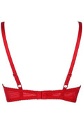 Soutien-gorge Balconnet V-8981 Axami - Rouge Sensuel - 3
