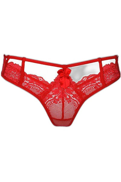 String V-8988 Axami rouge : séduction et confort - 2 | Voyage Sensuel