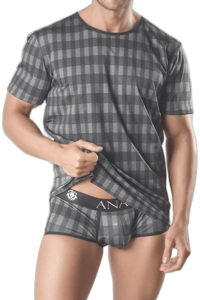 T-shirt Aegis Gris-Vert — Lingerie Sexy pour Homme