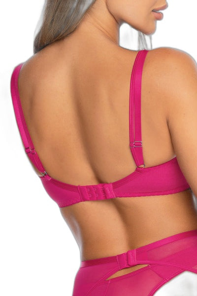Soutien-gorge Brillance Rose Fuchsia Axami V-10251 - 5 | Voyage Sensuel