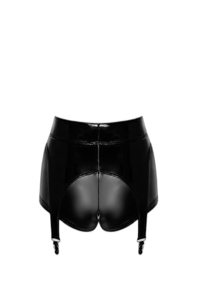 Short à Jarretelles Glam F325 Vinyle & Wetlook - 3