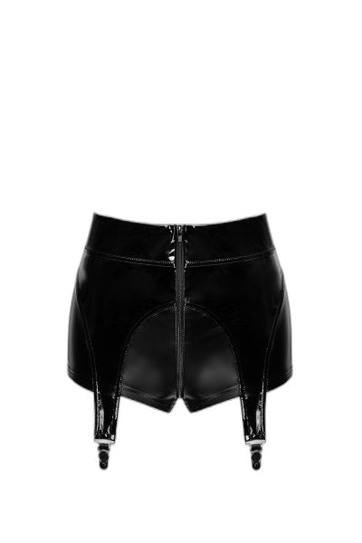 Short à Jarretelles Glam F325 Vinyle & Wetlook - 4