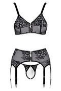 Ensemble coquin ouvert 3 pièces gris Cottelli - 2