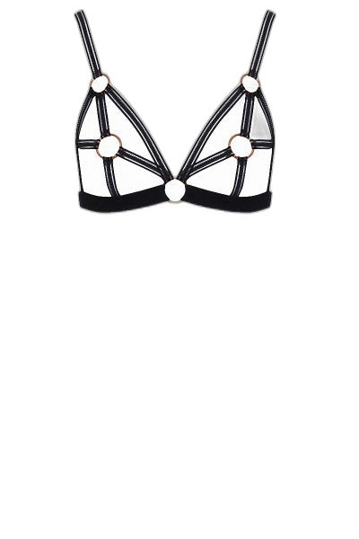 Set Harnais BDSM Noir Cotelli - Séduction Extrême