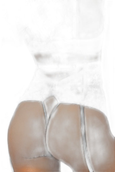Porte-jarretelles dentelle noir Axami V-10362 - 5 | Voyage Sensuel