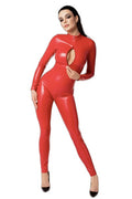 Combinaison Orgia F353 Wetlook Rouge – Séduction Totale - 1