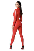 Combinaison Orgia F353 Wetlook Rouge – Séduction Totale - 2