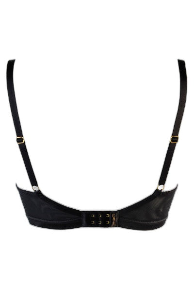 Soutien-gorge Tulle Dentelle Noir Axami V-10711 - 4 | Voyage Sensuel