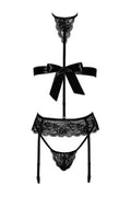 Ensemble Bondage Black Set 4 pièces Kiss 244 Kissable - 4