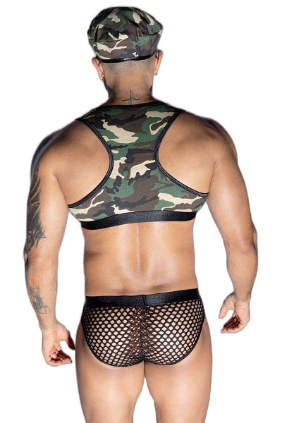 Tenue Militaire Sexy 4 Pièces - Commando Séduction - 2 | Voyage Sensuel