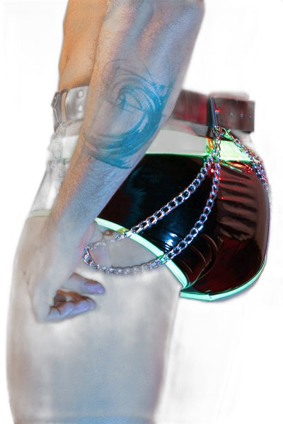 Shorty Sexy Fluo Wetlook - J Lingerie