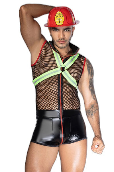 Costume Pompier Sexy 3 Pièces J Lingerie - Séduction - 1 | Voyage Sensuel