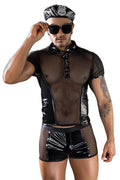 Déguisement Policier Sexy 4 Pièces - J Lingerie - 1