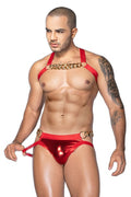Ensemble Sexy Deux Pièces Rouge & Or - J Lingerie - 1