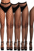 Pack 4 Collants Résille Noire – Séduction Garantie - 1