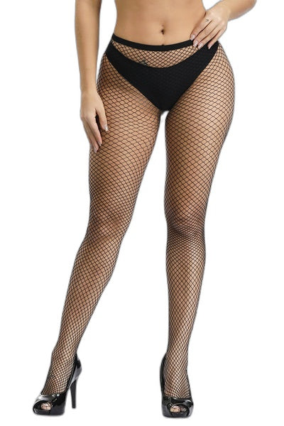 Pack 4 Collants Résille Noire – Séduction Garantie