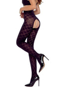 Collants ouverts 40 deniers - Noir TI025 - 4