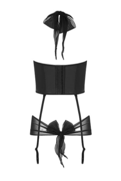 Guêpière Kesmina Faux Cuir - Ensemble Séduction Ultime - 3 | Voyage Sensuel