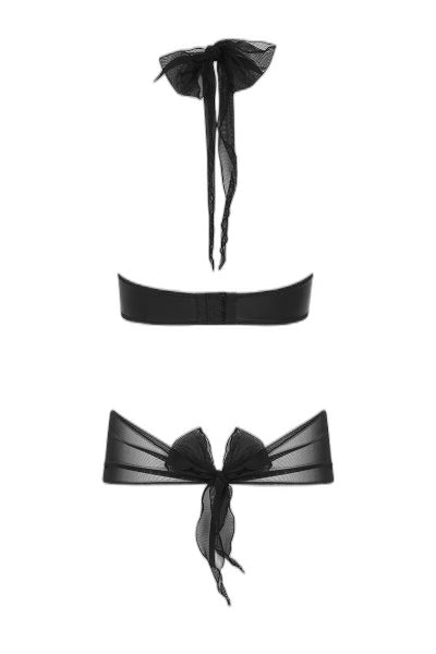 Ensemble 2 pièces Kesmina faux cuir - Body séduction - 3 | Voyage Sensuel
