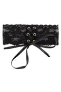 Collier en Dentelle Noire – Séduction Réglable - 5