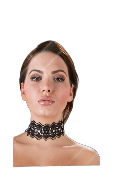 Collier Brodé Strass – Séduction Glamour & Sensuelle - 3 | Voyage Sensuel